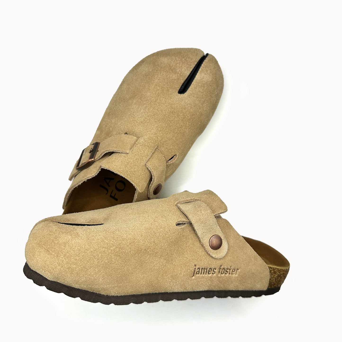 James Foster Heritage Tabi - Suede Clog